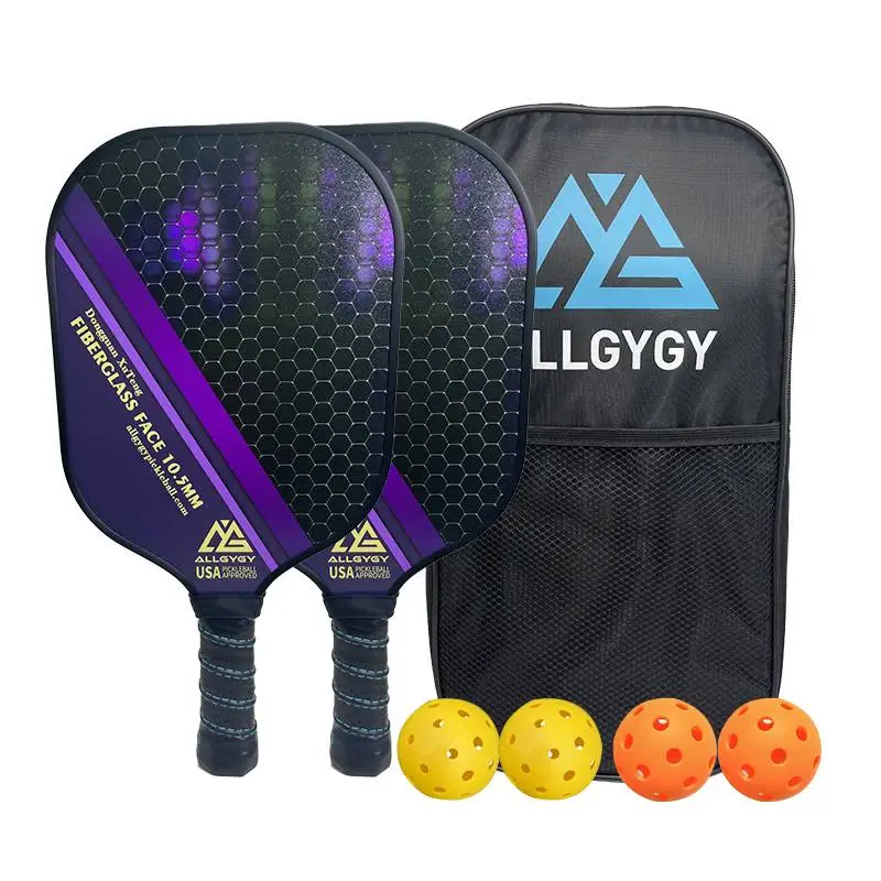 Wat is een pickleball -paddle van glasvezel?